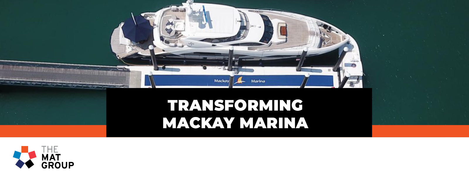 Commercial Logo Mats Installed at Mackay Marina