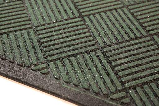 Side image of the edging on the sides which give the mat extra support and anti-slip properties.