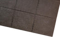 Corner product image of black anti-fatigue 24/seven interlocking mat - straight edge