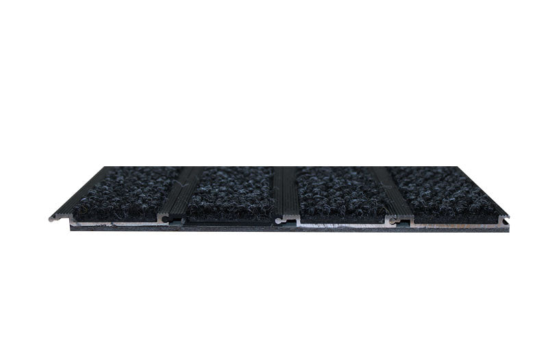 Aluminium Architectural Matting |  Charcoal Superguard Insert | Black Aluminium | Custom Size