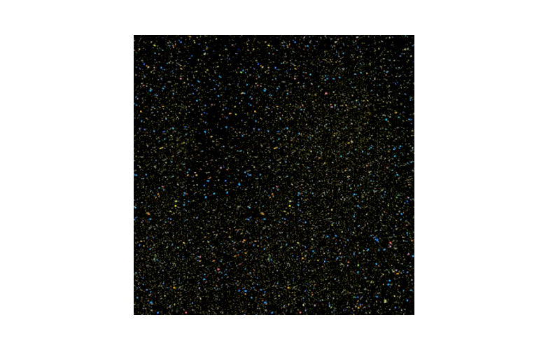 Full tile image of the 1m x 1m square of the black recycled rubber