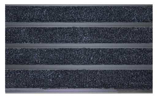 Full product image of Black Coir inserts in Black ARCHIMAT aluminium architectural matting - Made to Measure