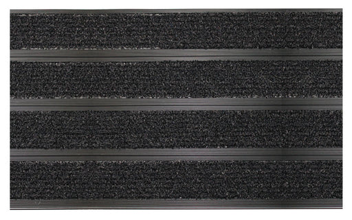Full product image of Black Granati inserts in Black ARCHIMAT aluminium architectural matting - Made to Measure