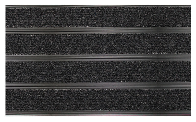 Full product image of Black Granati inserts in Black ARCHIMAT aluminium architectural matting - Made to Measure