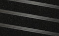 Close up image of Black Metro inserts in Black ARCHIMAT aluminium architectural matting