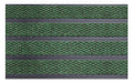 Full product image of American Green Superguard inserts in Black ARCHIMAT aluminium architectural matting - Made to Measure