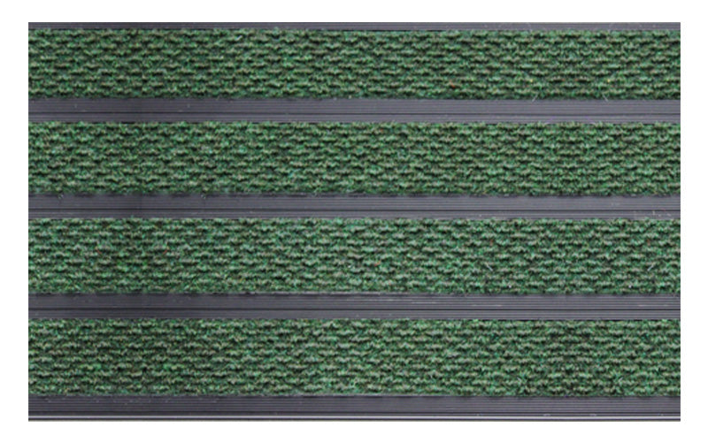 Full product image of American Green Superguard inserts in Black ARCHIMAT aluminium architectural matting - Made to Measure