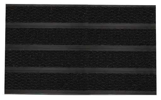 Full product image of Black Superguard inserts in Black ARCHIMAT aluminium architectural matting - Made to Measure