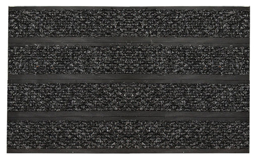 Full product image of Charcoal Superguard inserts in Black ARCHIMAT aluminium architectural matting - Made to Measure