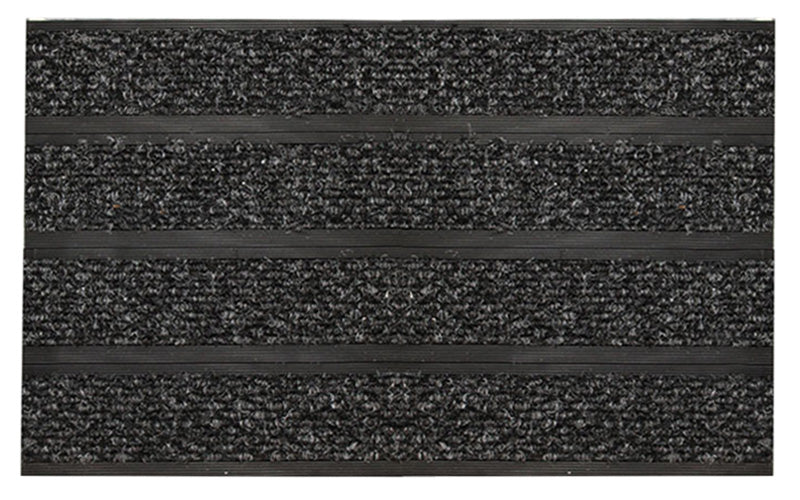 Full product image of Charcoal Superguard inserts in Black ARCHIMAT aluminium architectural matting - Made to Measure