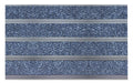 Full product image of Denim Superguard inserts in Black ARCHIMAT aluminium architectural matting - Made to Measure