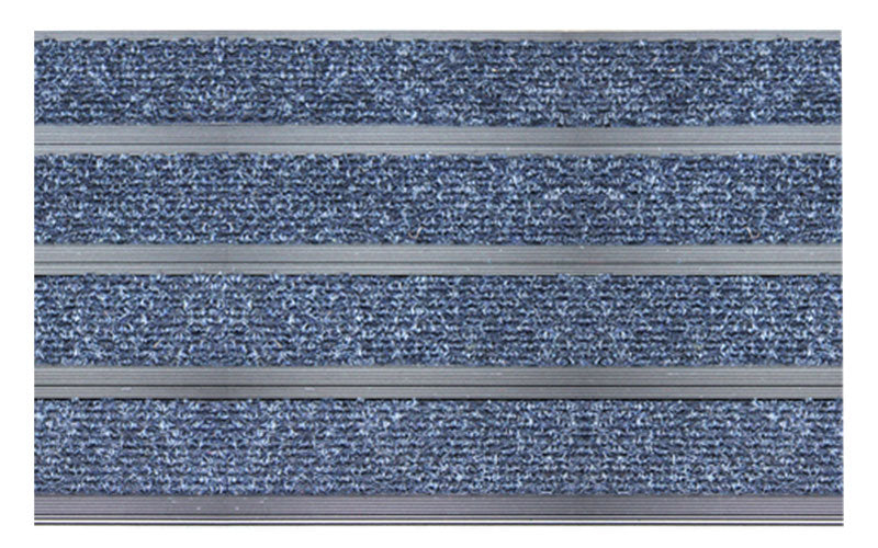 Full product image of Denim Superguard inserts in Black ARCHIMAT aluminium architectural matting - Made to Measure