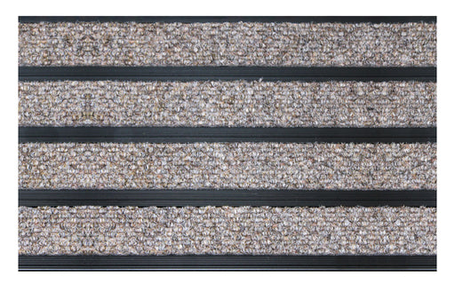 Full product image of Natural Beige Superguard inserts in Black ARCHIMAT aluminium architectural matting - Made to Measure