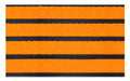 Full product image of Orange Superguard inserts in Black ARCHIMAT aluminium architectural matting - Made to Measure