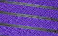 Close up image of Purple Superguard inserts in Black ARCHIMAT aluminium architectural matting
