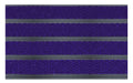 Full product image of Purple Superguard inserts in Black ARCHIMAT aluminium architectural matting - Made to Measure