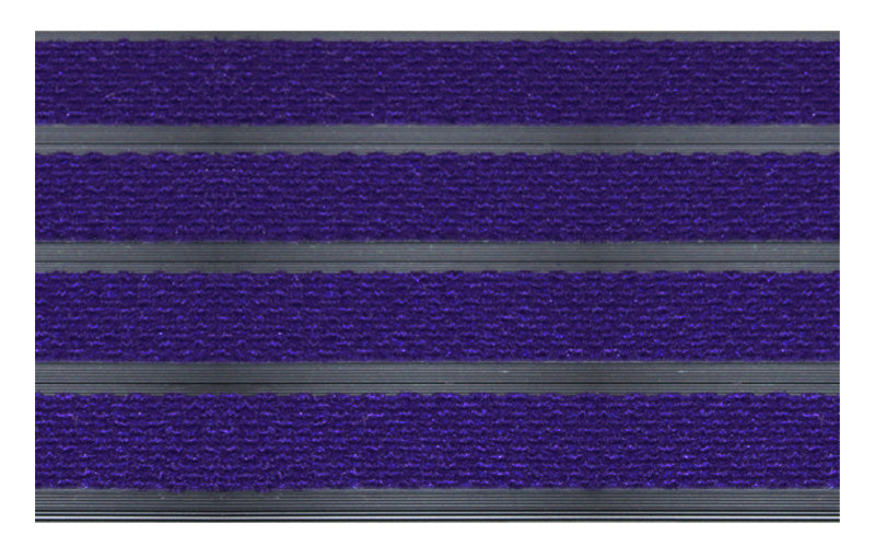 Full product image of Purple Superguard inserts in Black ARCHIMAT aluminium architectural matting - Made to Measure