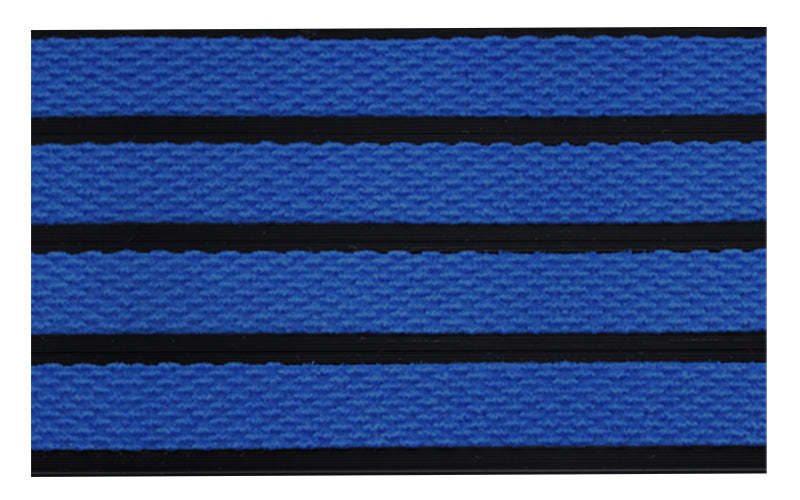 Full product image of Royal Blue Superguard inserts in Black ARCHIMAT aluminium architectural matting - Made to Measure