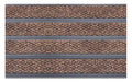 Full product image of Walnut Superguard inserts in Black ARCHIMAT aluminium architectural matting - Made to Measure