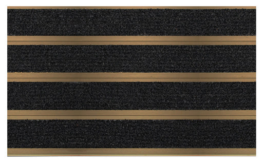 Full product image of Black Granati inserts in Bronze ARCHIMAT aluminium architectural matting - Made to Measure