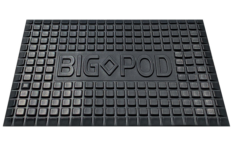 Full Image of Anti-fatigue Big Pod Checkout Mat in Black