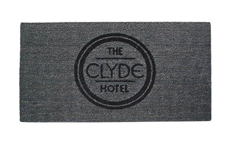 Coir Logo Inlay Mat | Grey | Custom Size