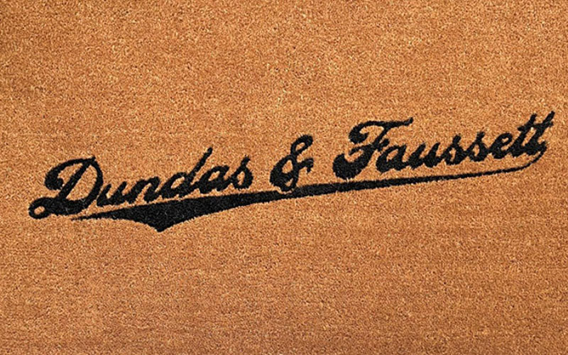 Coir Logo Inlay Mat | Natural | Custom Size
