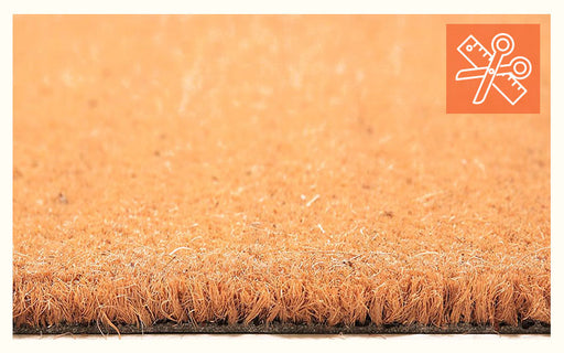 Made to measure product image of natural coir matting