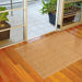 Insitu product image of natural coir matting in front entrance recess