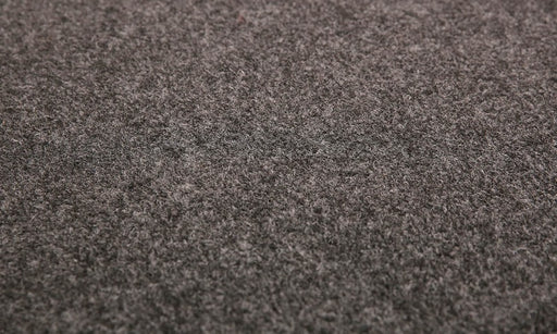 Close up product image of Charcoal Dirtstopper Entrance Mat made from PET carpet with Vinyl backing