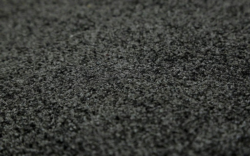 Close up product image of charcoal, Entry Plush Mat made for commercial and residential entrances