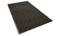 Full product image of the black enviro plus mat that has a ridged surface to scrape debris and moisture from shoes. 