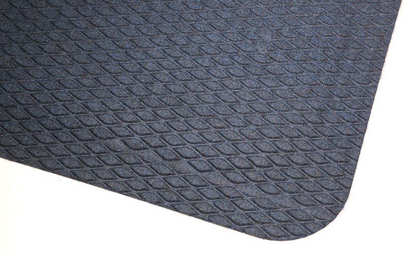Corner product image of blue Hog Heaven Fashion Anti-fatigue Mat