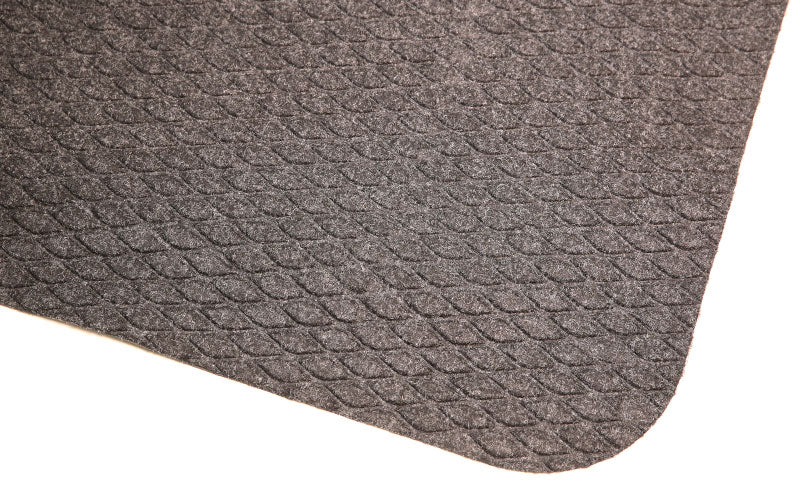 Corner product image of charcoal Hog Heaven Fashion Anti-fatigue Mat