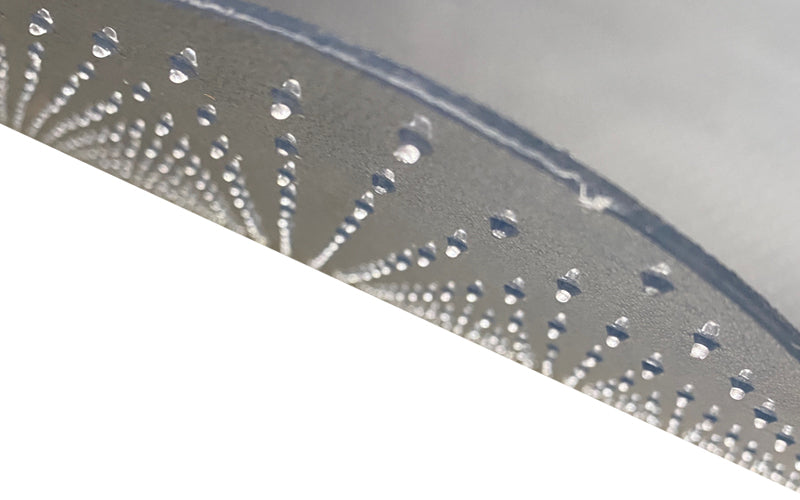 Close up product image of vinyl Hoist Mat with its anti-slip underside anchors