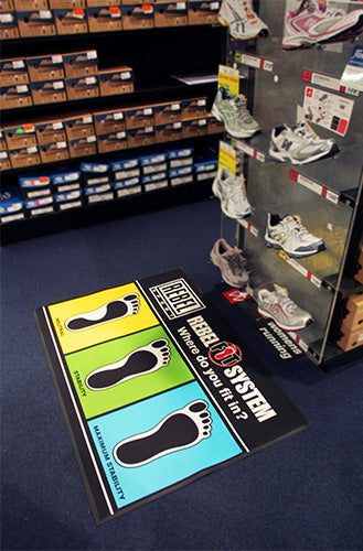 Insitu product image of Promotional Logo Mat in retail store