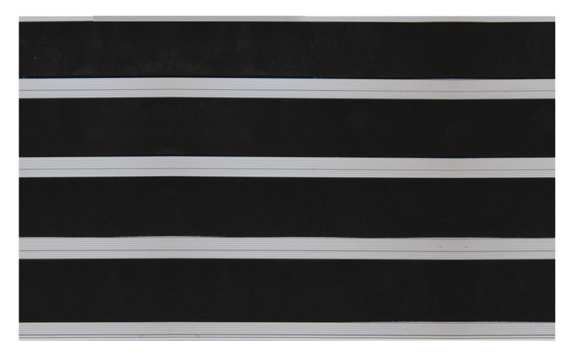 Full product image of Ply Insertion Rubber inserts in Silver ARCHIMAT aluminium architectural matting - Made to Measure