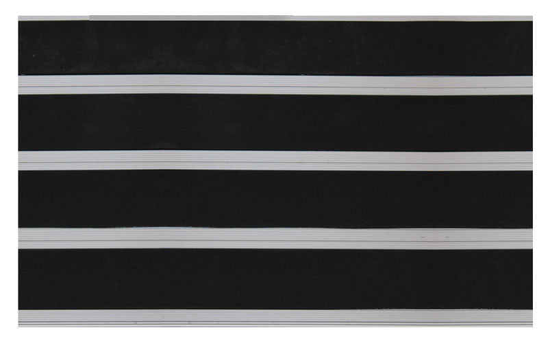 Full product image of Ply Insertion Rubber inserts in Silver ARCHIMAT aluminium architectural matting - Made to Measure