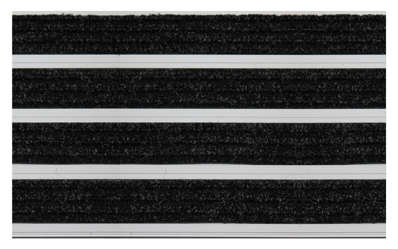 Full product image of Super Brush inserts in Silver ARCHIMAT aluminium architectural matting - Made to Measure
