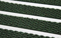 Close up image of American Green Superguard inserts in Silver ARCHIMAT aluminium architectural matting