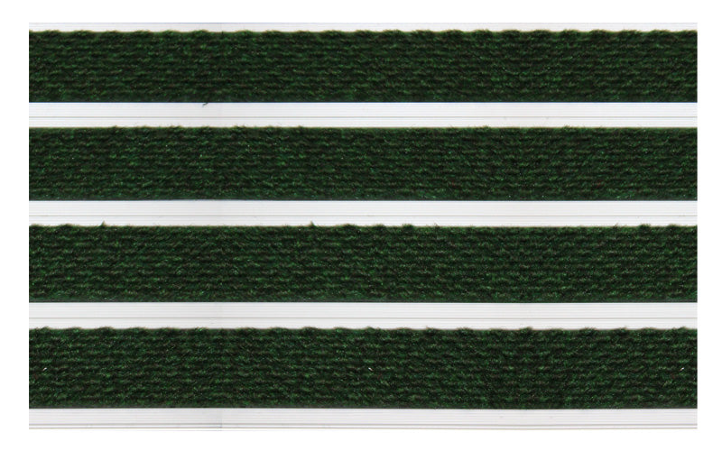 Full product image of American Green Superguard inserts in Silver ARCHIMAT aluminium architectural matting - Made to Measure