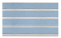 Full product image of Baby Blue Superguard inserts in Silver ARCHIMAT aluminium architectural matting - Made to Measure