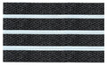 Full product image of Charcoal Superguard inserts in Silver ARCHIMAT aluminium architectural matting - Made to Measure