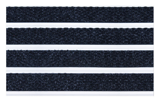 Full product image of Denim Superguard inserts in Silver ARCHIMAT aluminium architectural matting - Made to Measure