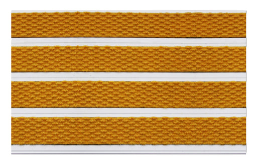 Full product image of Gold Superguard inserts in Silver ARCHIMAT aluminium architectural matting - Made to Measure