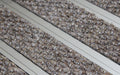 Close up image of Natural Beige Superguard inserts in Silver ARCHIMAT aluminium architectural matting