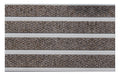 Full product image of Natural Beige Superguard inserts in Silver ARCHIMAT aluminium architectural matting - Made to Measure