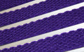 Close up image of Purple Superguard inserts in Silver ARCHIMAT aluminium architectural matting