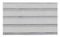 Full product image of White Superguard inserts in Silver ARCHIMAT aluminium architectural matting - Made to Measure