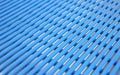Close up product image of Made to Measure, blue PVC Safety Grip Tubular Mat